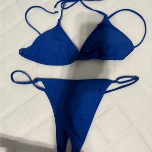 Blue Bikini Set
